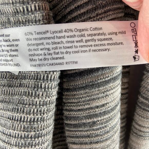 Eileen Fisher Gray Cardigan Size Small - Picture 3 of 7